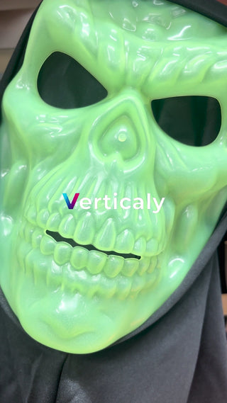 ハロウィンマスク、不気味な笑顔