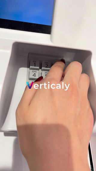 Enter your PIN at the ATM