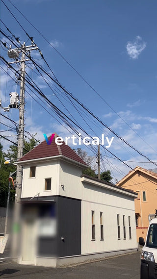 個性的な建物の風景