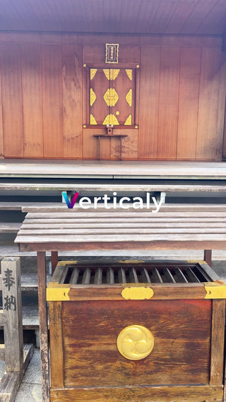 日本の神社の風景