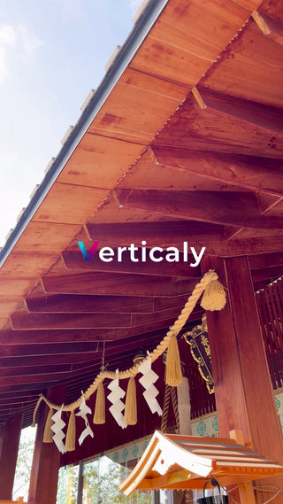 日本の神社の風景