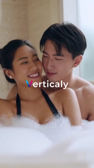 バスタブで寄り添う二人