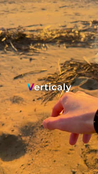 砂浜、夕焼け、手