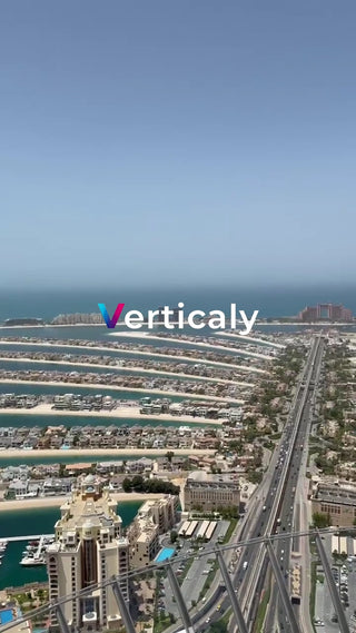 ドバイの絶景、パームアイランド