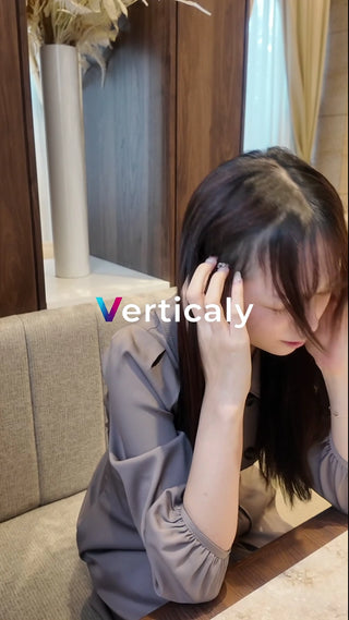 悩み顔の女性、手で顔を覆う