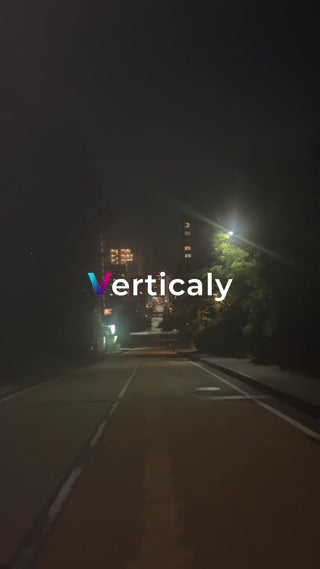 夜の街並み、歩く