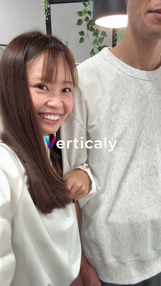 笑顔が眩しい二人