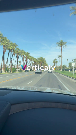 ヤシの木並木、ドライブ