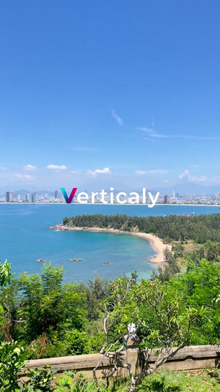 青い海と島、美しい風景