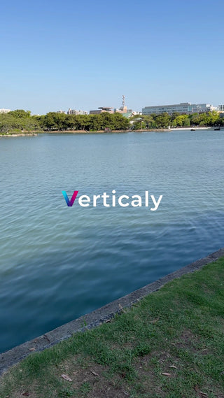 水辺の風景、穏やかな時間