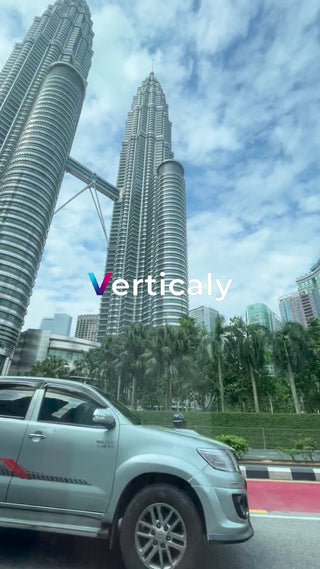 ペトロナスツインタワー、街並み