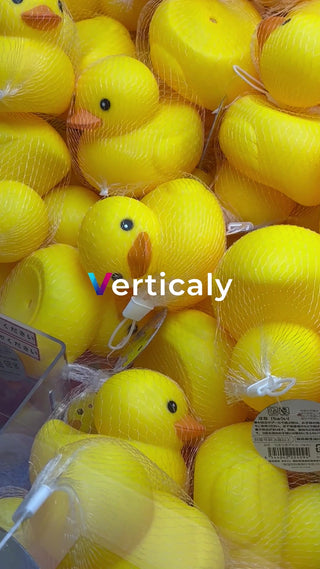 大量の黄色いアヒル