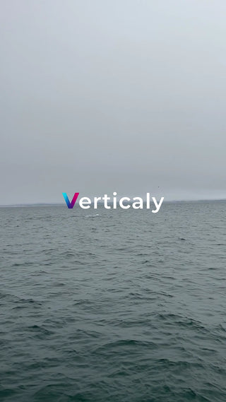 水平線と曇り空