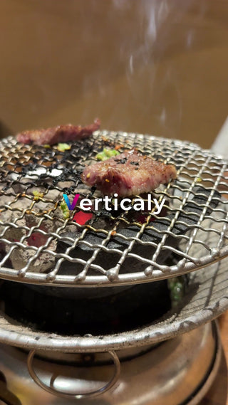 炭火焼肉、至福の瞬間