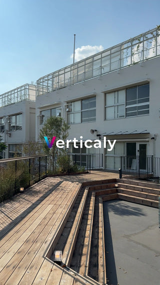 ウッドデッキのある空間