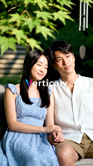 寄り添う二人の午後