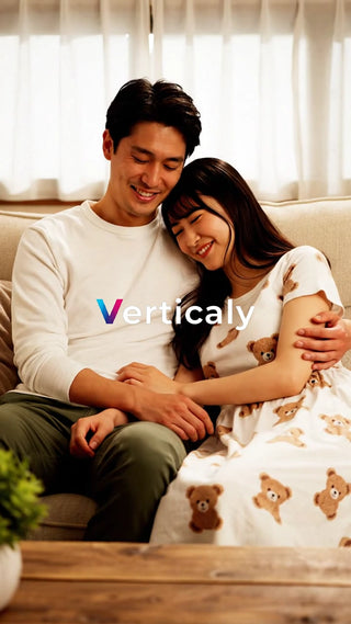 寄り添う二人、幸せな時間