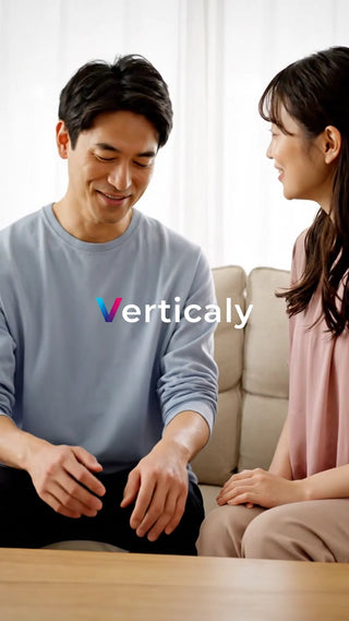 笑顔で話す二人、穏やかな時間