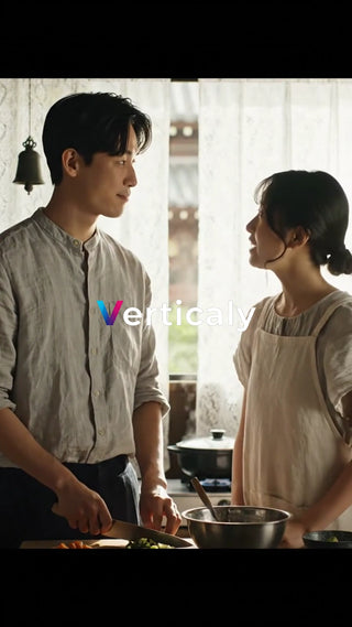 キッチンで語らう二人