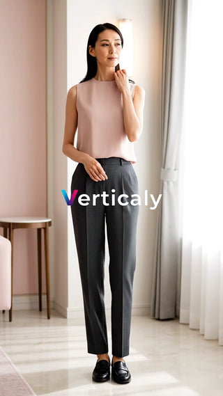オフィススタイル、凛とした女性