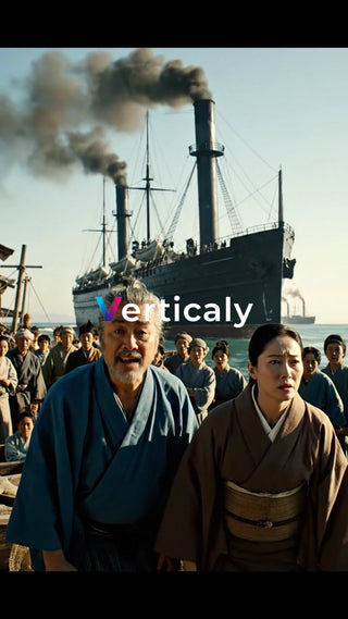 歴史的蒸気船と人々