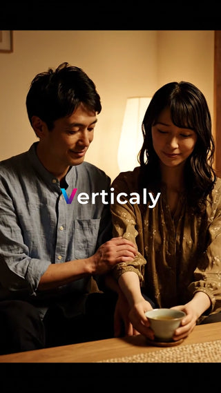 寄り添う二人、穏やかな時間