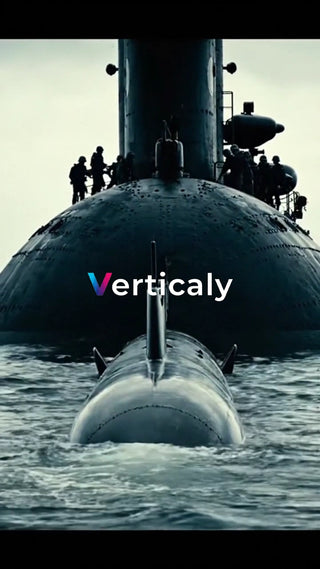 潜水艦の進む海