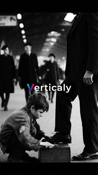 靴磨きの少年、過去と未来