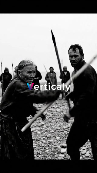 激しい戦いの場面