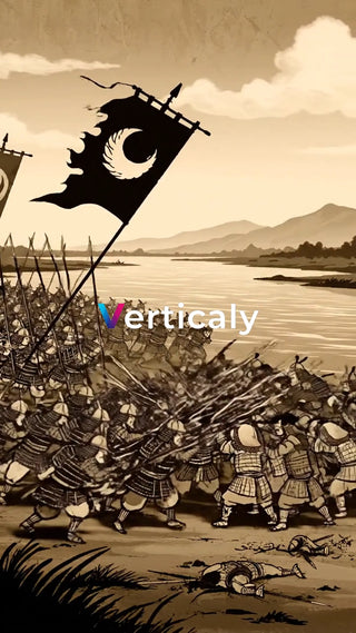 武士たちの激戦、鬨の声