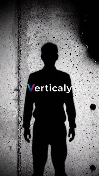 人影、コンクリート壁のコントラスト