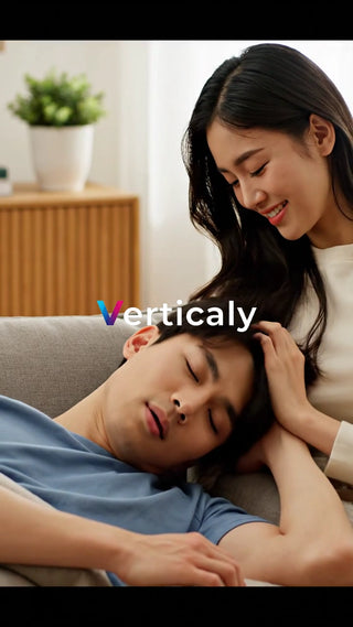 寄り添う二人、穏やかな時間