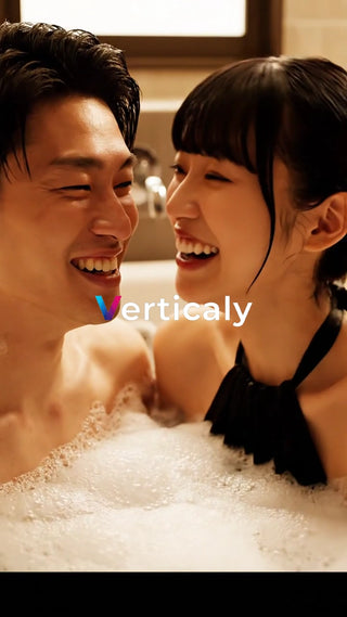 バスタブで語らう二人