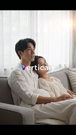 寄り添う二人、穏やかな時間