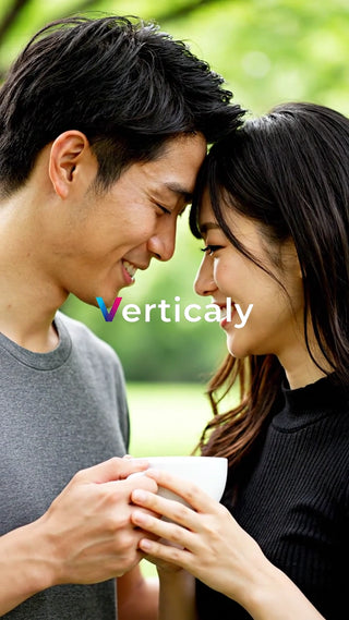 寄り添う二人、優しい時間