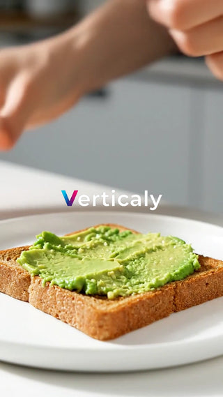 アボカドトースト、朝食の準備