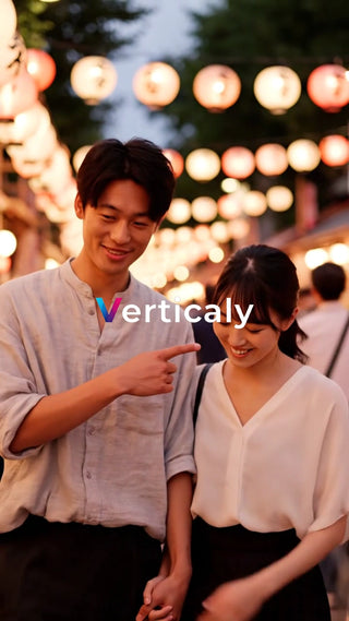 夕暮れの街並み散歩