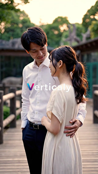 寄り添う二人の午後