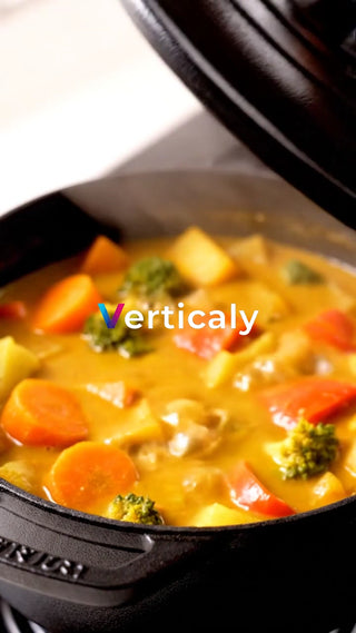 カレーを煮込む、美味しい時間