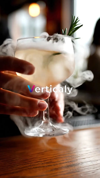 スモーク香るカクテル