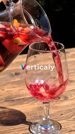 赤ワインを注ぐ優雅な時間