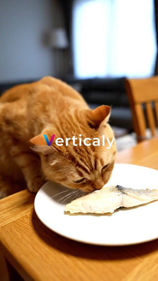 猫と魚、食欲の秋