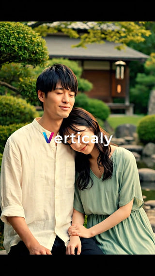 寄り添う二人、穏やかな時間