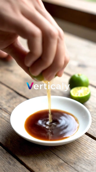 醤油とライム、爽やかな一滴