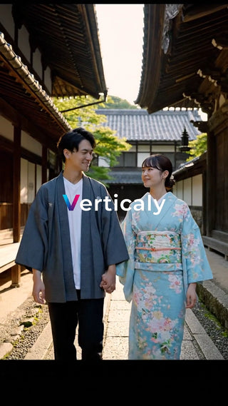 日本の古都、二人で散策