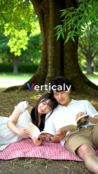 公園で読書、穏やかな午後