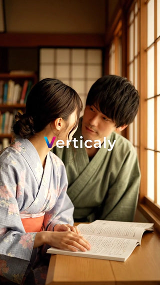 浴衣姿の二人、笑顔で語らう