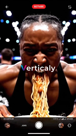 ラーメンを食べる女性