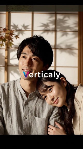 寄り添う二人、穏やかな時間