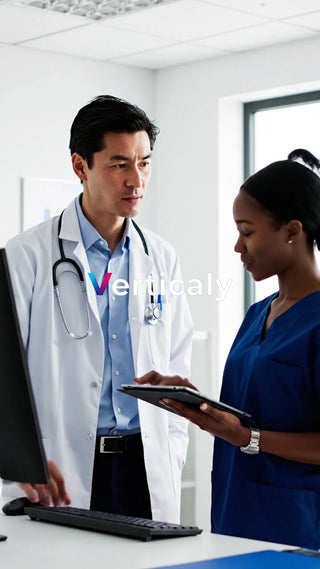 医師と看護師、打ち合わせ